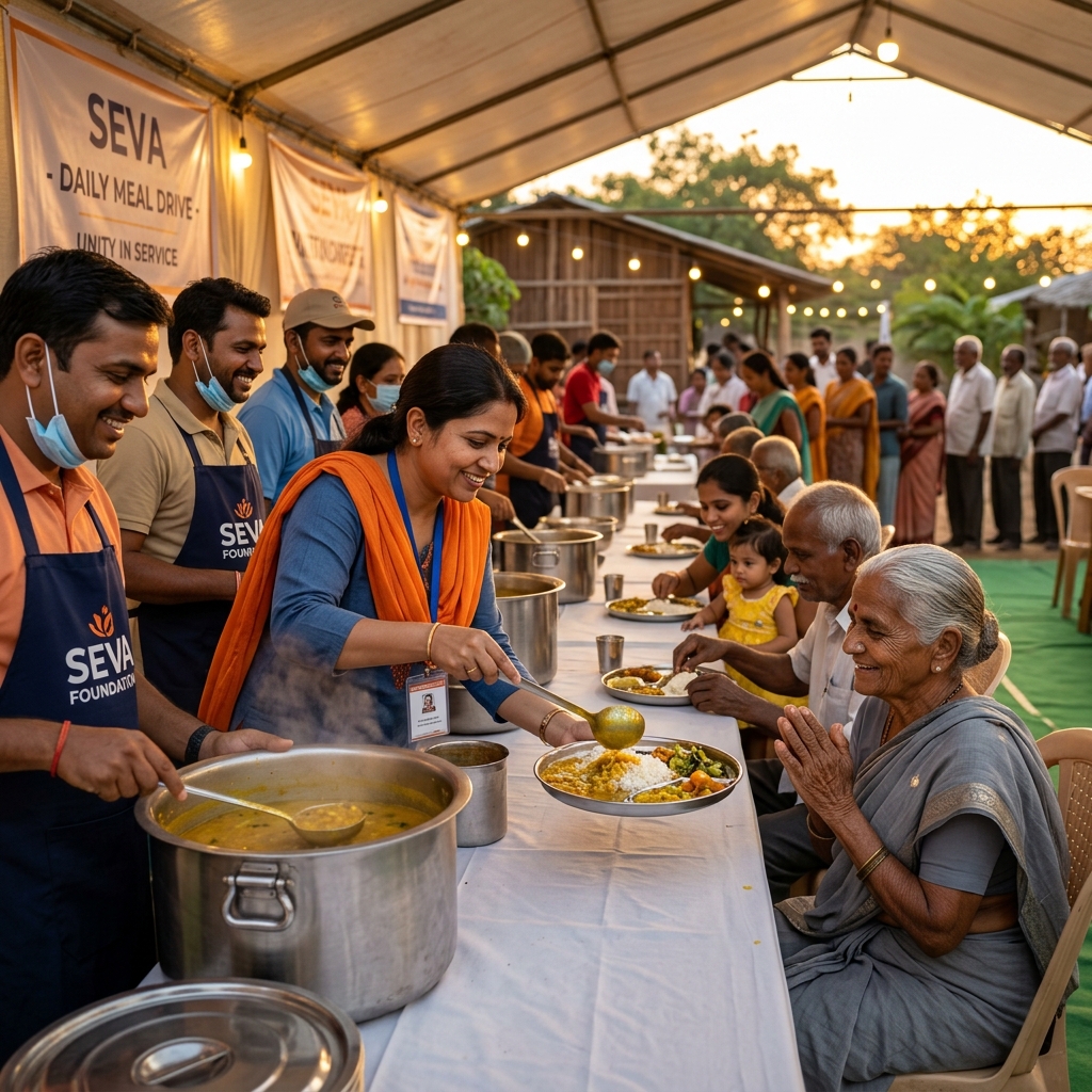 Food distribution drive